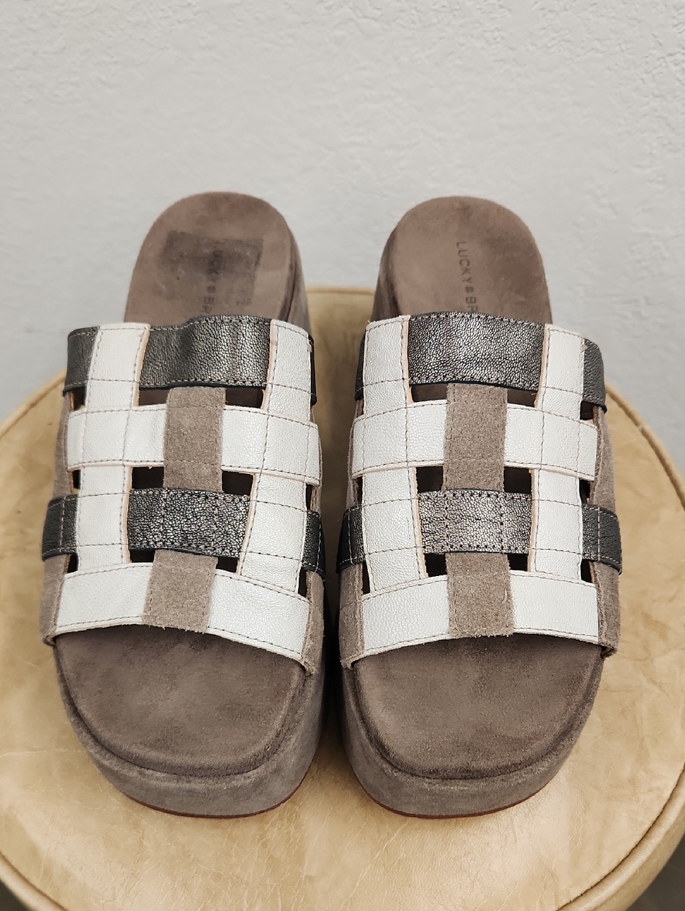 Lucky Brand Women's Ulrich Platform Sandals Size 9